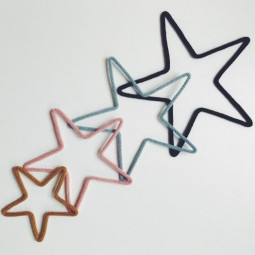 Moyenne étoile Moutarde - 27 cm - Charlie & June