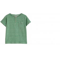 T-Shirt Rayures vert - Emile & Ida - 2 ans