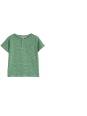 T-shirt rayures vert - Emile & Ida - 10 ans