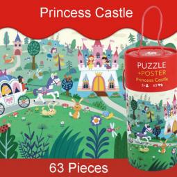 Puzzle + poster Le Château de la princesse
