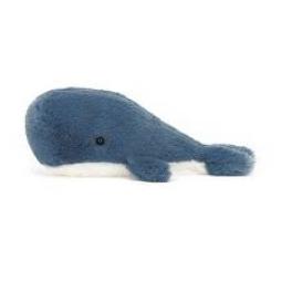 Peluche Jellycat Wavelly Whale blue