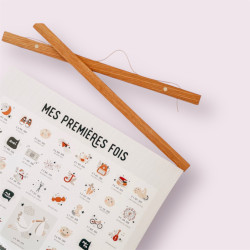 Porte-Affiche en Chêne