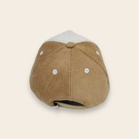 Casquette velours Cocooning - Adulte de dos Casquette velours Cocooning - Adulte de dos