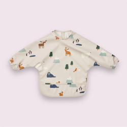 Bavoir à manches longues...