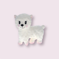Anneau de dentition mouton blanc Le Petit Souk silicone bébé