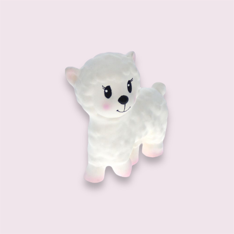 Anneau de dentition mouton blanc Le Petit Souk silicone bébé