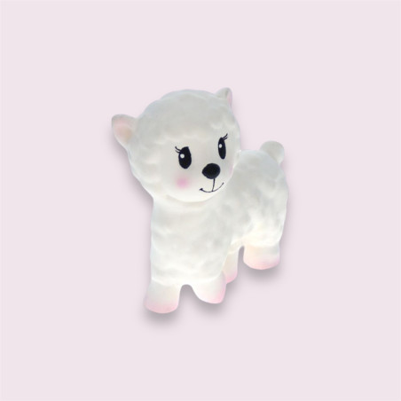 Anneau de dentition mouton blanc Le Petit Souk silicone bébé