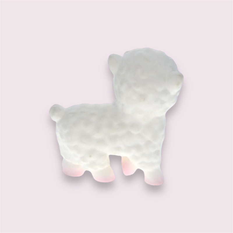 Anneau de dentition mouton blanc Le Petit Souk silicone bébé