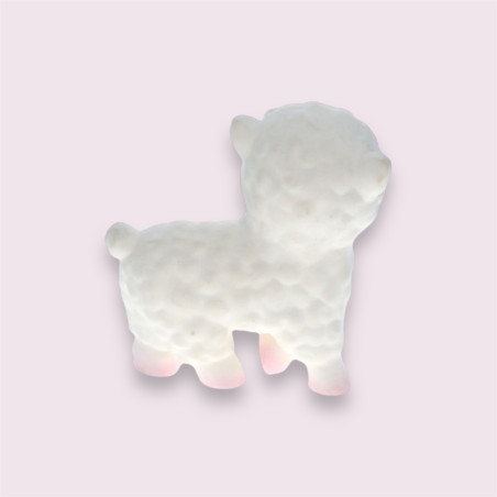 Anneau de dentition mouton blanc Le Petit Souk silicone bébé