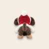 Peluche Otto le chien saucisse de Noël Peluche Otto le chien saucisse de Noël