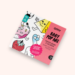 Poster à colorier - Pop Art