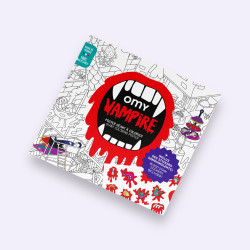 Poster à colorier - Vampire