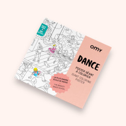 Poster à colorier - Dance