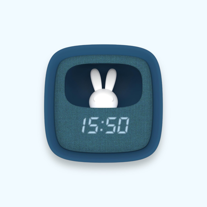 Réveil Billy Clock Navy - MOB