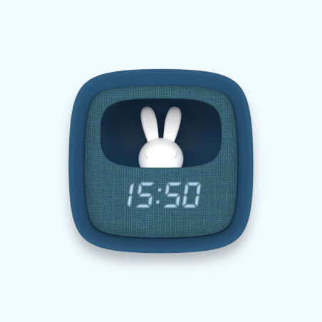Réveil Billy Clock Navy - MOB Réveil Billy Clock Navy - MOB