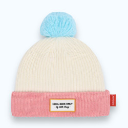Bonnet enfant Color Block Pink Ice bonnet enfant hiver