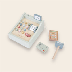 Caisse enregistreuse en bois