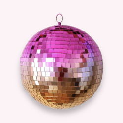 Boule à facette tie & dye