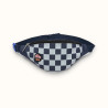 Sac banane enfants carreaux marine et bleu ciel Sac banane enfants carreaux marine et bleu ciel