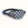 Sac banane enfants carreaux marine et bleu ciel Sac banane enfants carreaux marine et bleu ciel