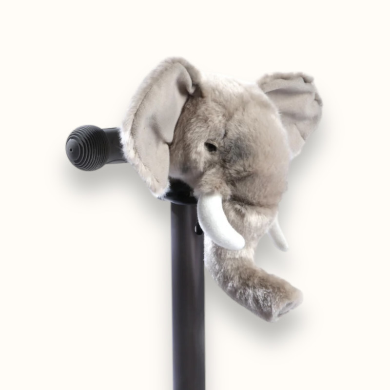 Tête de trottinette éléphant