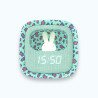 Réveil veilleuse billy clock léopard Réveil veilleuse billy clock léopard