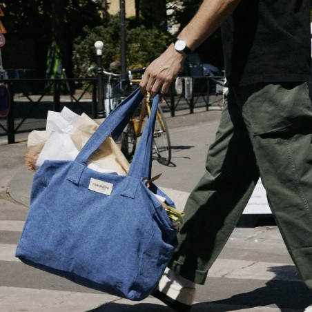 Célestins le sac 24 heures - Denim Clair Upcyclé