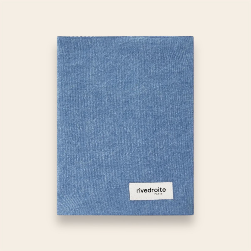 Gabin le protège carnet de santé - Denim Clair Upcyclé