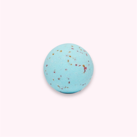 Boule de bain effervescente bleue - Comète