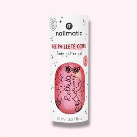 Rollette brillant à lèvres enfant Framboise dans son packaging