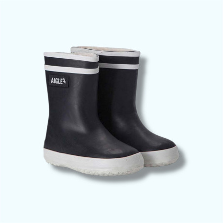 Bottes pour enfant Baby Flac fourrées - Marine/blanc Bottes pour enfant Baby Flac fourrées - Marine/blanc