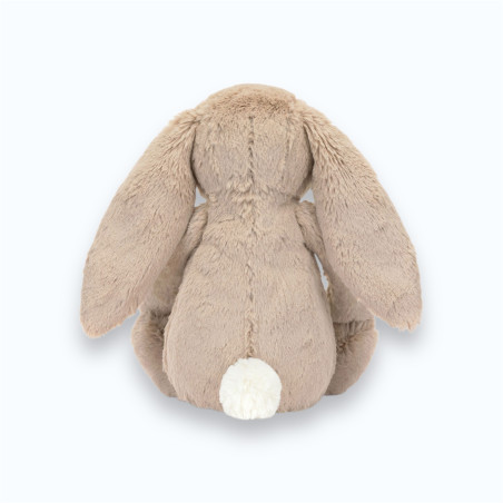 Peluche lapin Blossom Beige Petal de dos