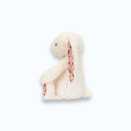 Peluche lapin Blossom Cream Berry - Little de côté