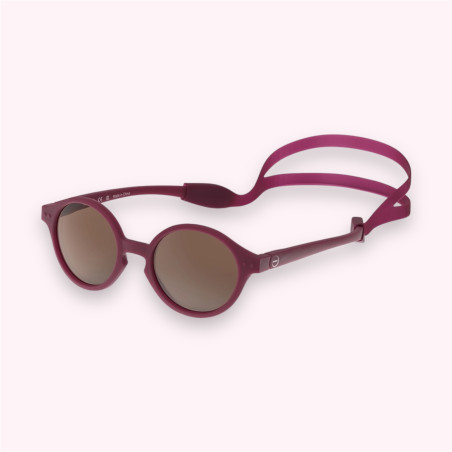 Lunettes de soleil BABY D - Antique purple (0-9 mois) avec bandeau amovible