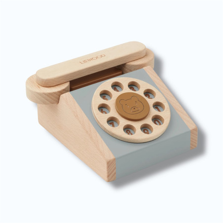 Téléphone Classique Selma en bois