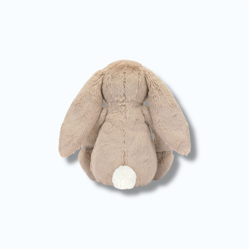 Peluche lapin Blossom Beige Petal - Little de dos