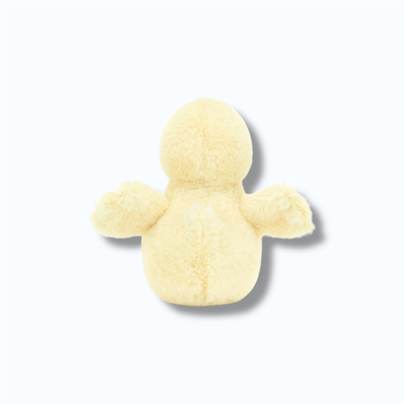 Peluche canard fluffy de dos