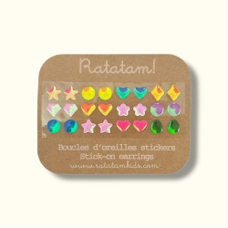 Lot de 12 boucles d’oreille...