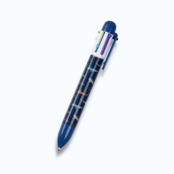 Stylo 6 couleurs requin -...
