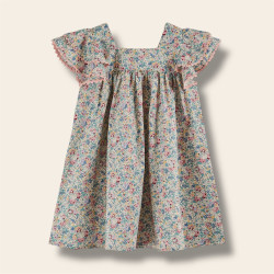 Robe Liberty multicolore de face