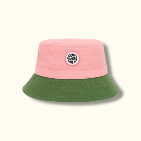 Bob enfant Mini Pinky Hello Hossy coton biologique rose pastel Cool Kids Only