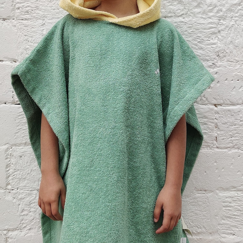 poncho menthe citron