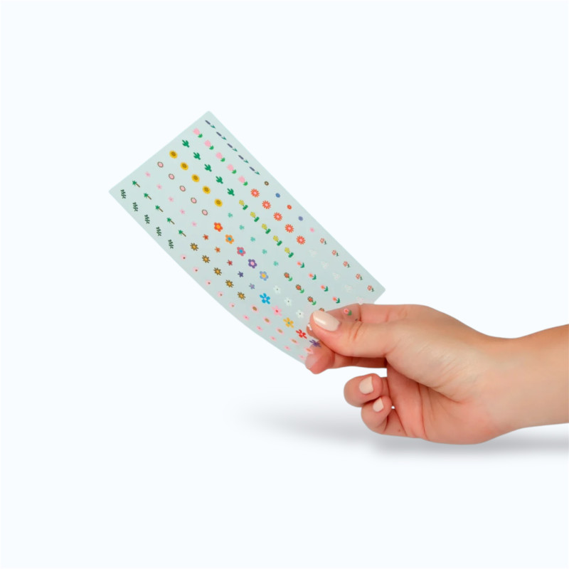 exemple de page de stickers