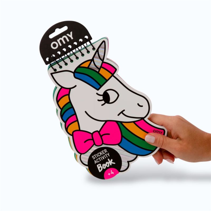 carnet activités stickers Lily OMY