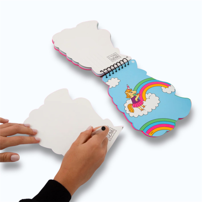 carnet activités stickers Lily OMY