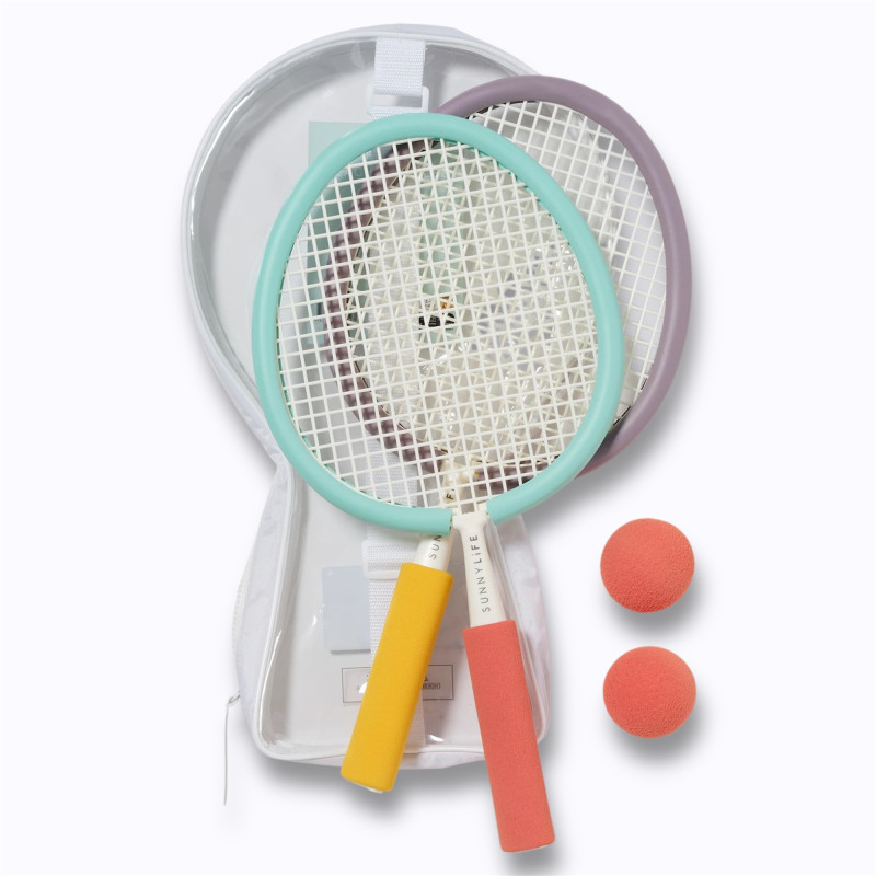 Raquettes de plage en mousse