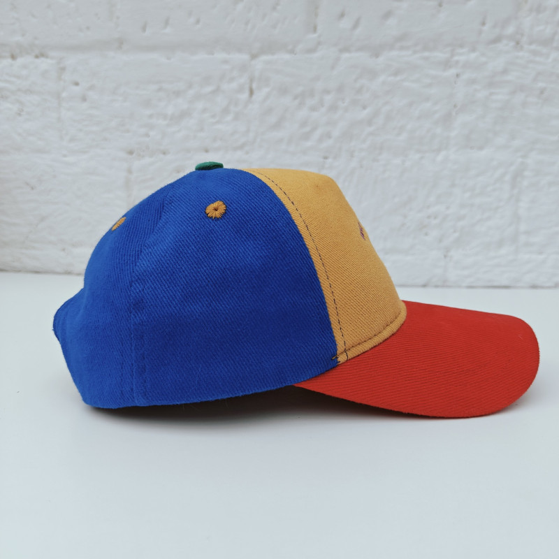 Casquette enfant Old School Poule Party rétro en coton et filet mesh