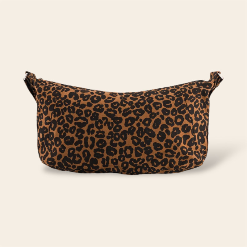 sac crossbody léopard Rive Droite coton recyclé