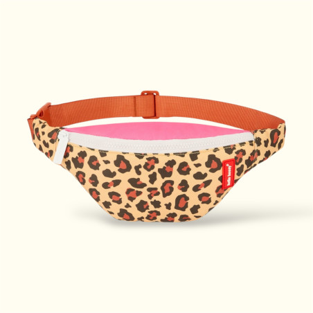 sac banane motif léopard anse orange sac banane motif léopard anse orange