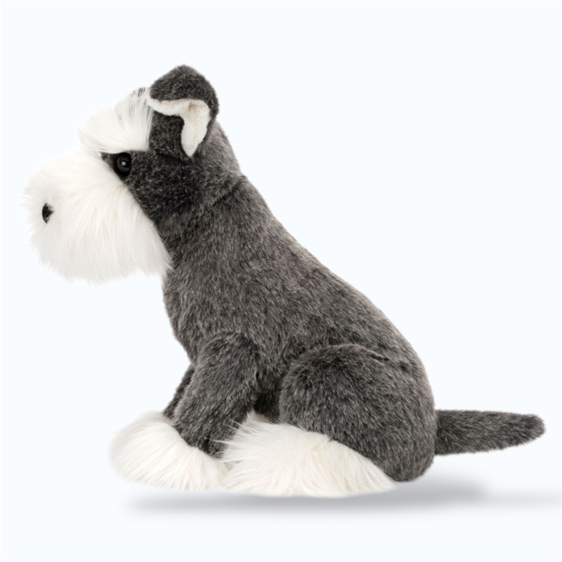 Peluche chien Lawrence le Schnauzer